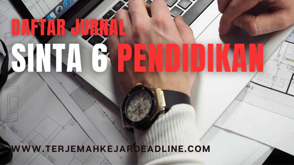 Daftar Jurnal Sinta 6 Pendidikan