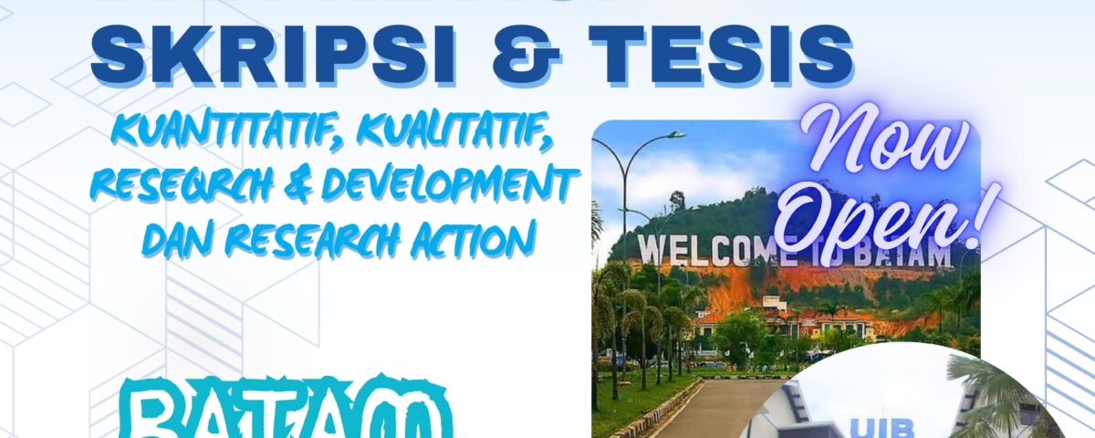 Jasa Pembuatan & Revisi Skripsi Tesis Batam | Layanan Berkualitas & Terjangkau