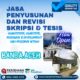 Jasa Pembuatan & Revisi Skripsi Tesis Banda Aceh | Layanan Berkualitas & Terjangkau