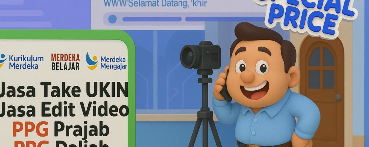 Jasa Take & Edit Video UKIN PPG Semarang – Profesional & Siap Upload