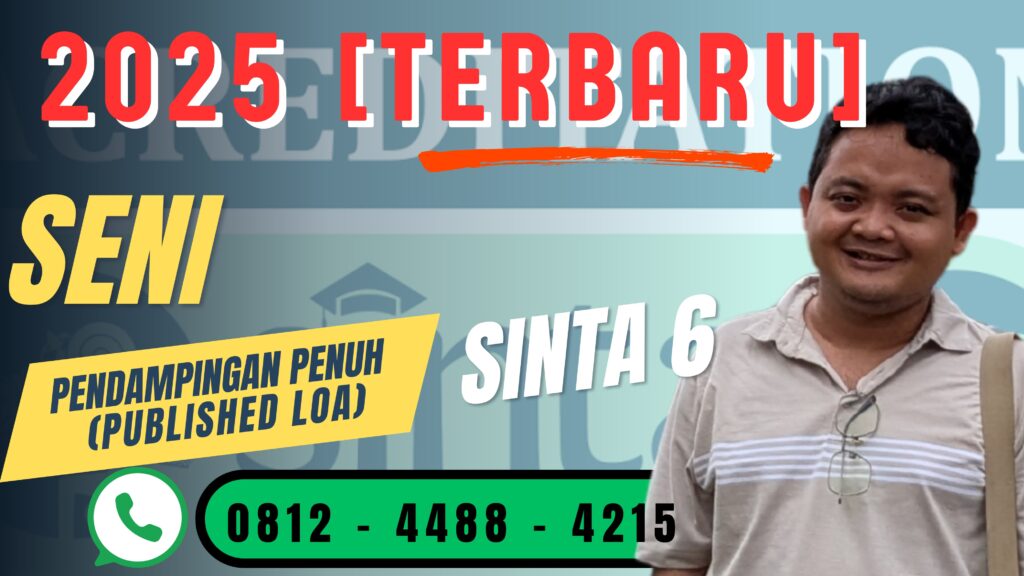 Link lengkap Artikel Sinta 6 Jurusan Seni